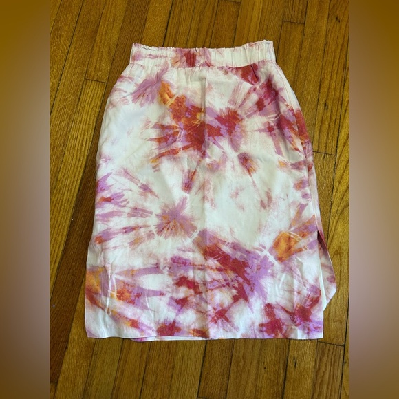NWOT ANN TAYLOR Sz S Tie Dye Pull On Skirt Elastic Waist Juicy Watermelon • $89‼ - Picture 3 of 9